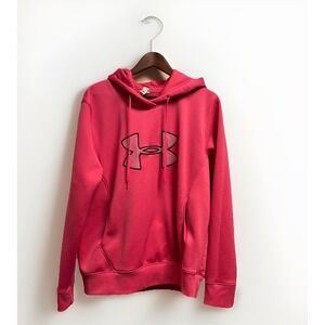 Umbro Pink Sweatshirt Women's Hoodie Pullover Logo